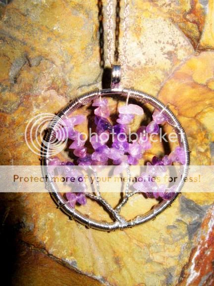 Amethyst is a powerfully psychic stone. Its associated with the crown 