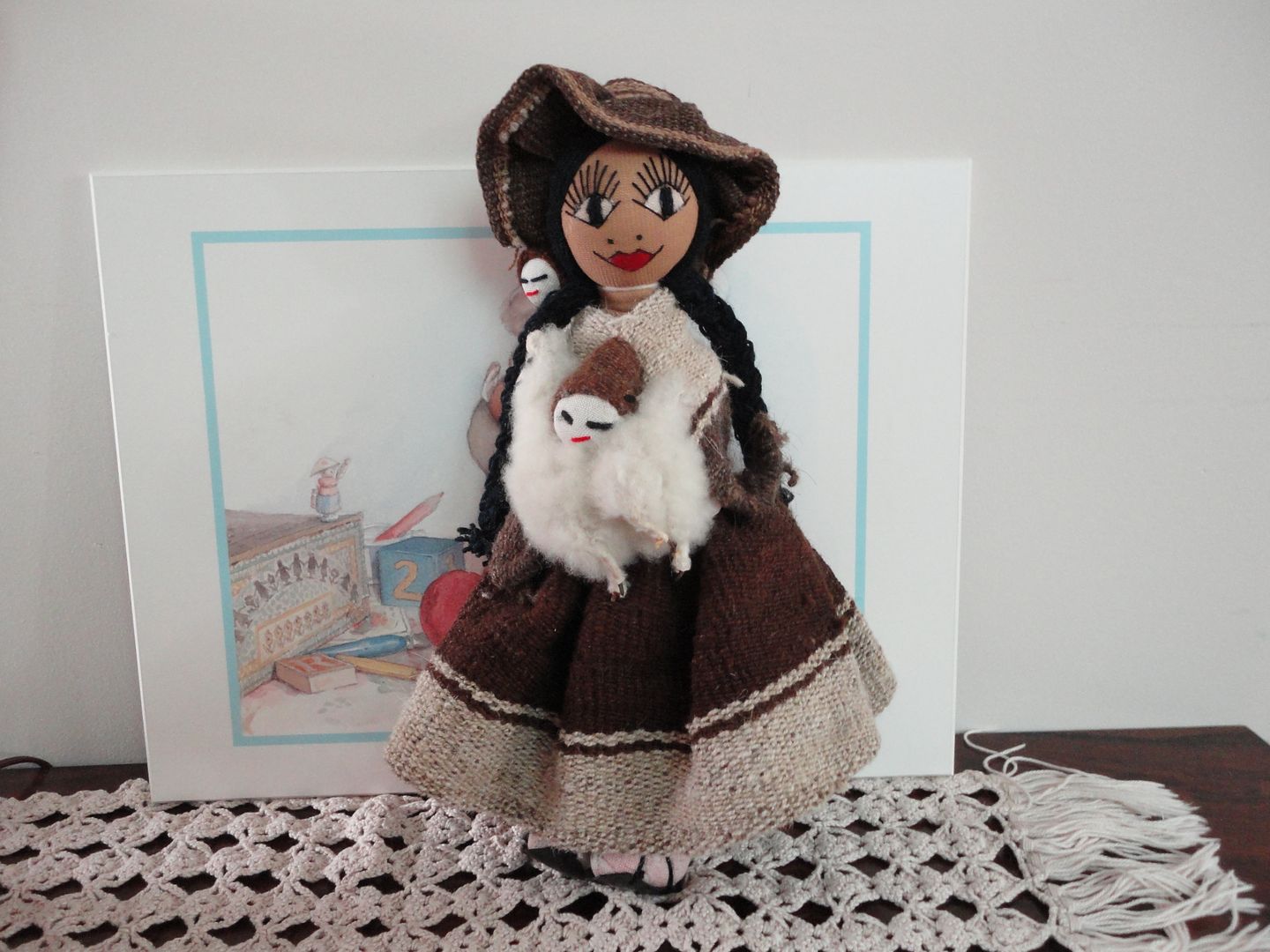 antique peruvian dolls