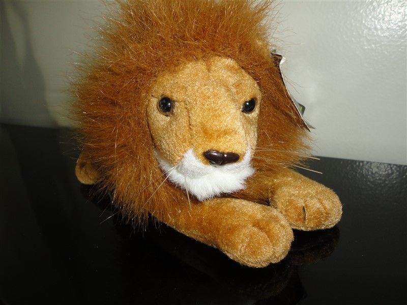 GUND MGM GRAND AT FOXWOODS PLUSH STUFFED LION COLLECTABLE 10" TALL NWT 