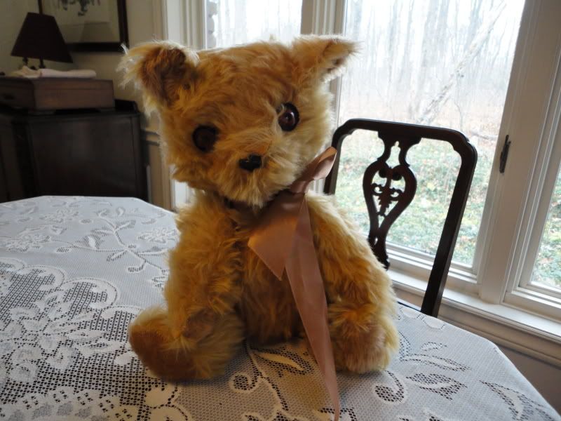 Antique Mohair Handmade 18 inch Bear CUTEST EXPRESSION  