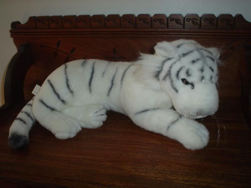 Geoffrey Inc 1988 Toys R Us White Bengal Tiger 05800 | Jadees Antique ...
