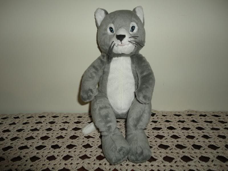 IKEA Sweden Gosig Katt Cat Stuffed Plush Retired RARE