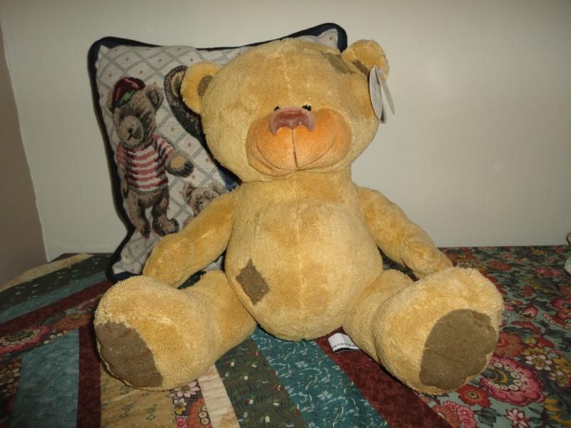 pot belly teddy bear