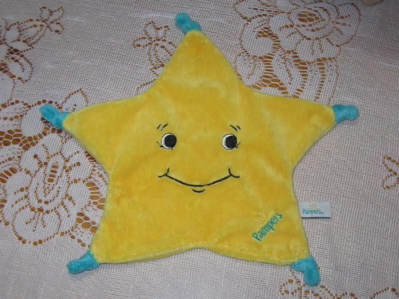 PAMPERS UK Star Baby Blanket in Bag  