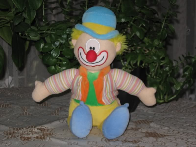clown stuffed doll