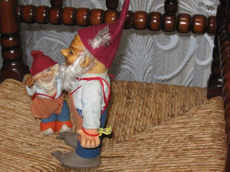 Steiff Old Antique Lot of 2 Gucki Dwarfs IDS  