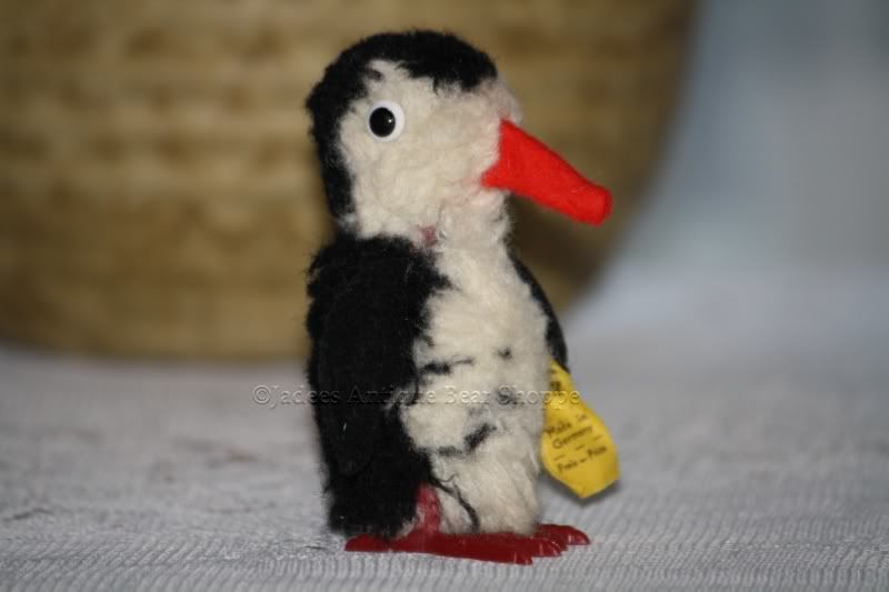 Made in Germany With Pin Tag Original Steiff Wool Penguin 2 