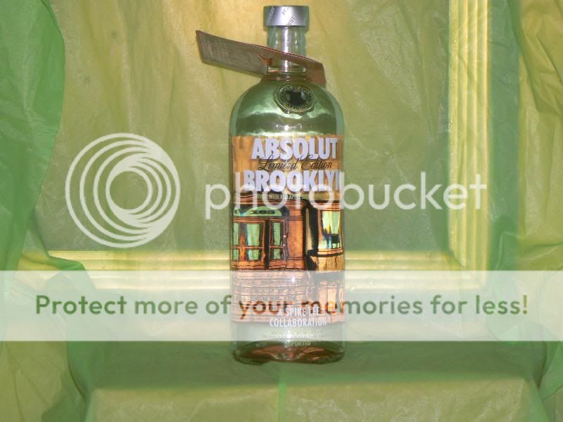 Absolut Vodka Brooklyn 1L Sealed Full  