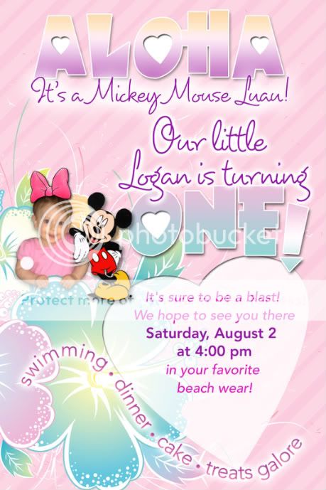 Personalized BUGS Birthday Invitations  