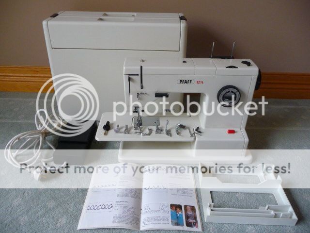 Pfaff 1214 1222E Professional Grade Needle Threader IDT Sewing Machine ...