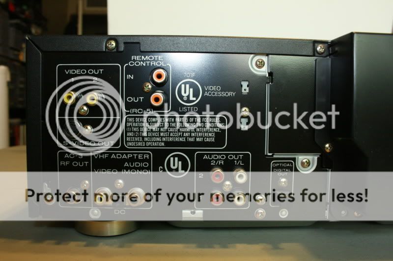 Marantz LV520 Laserdisc Player Pioneer CLD D504 Clone for Parts Error