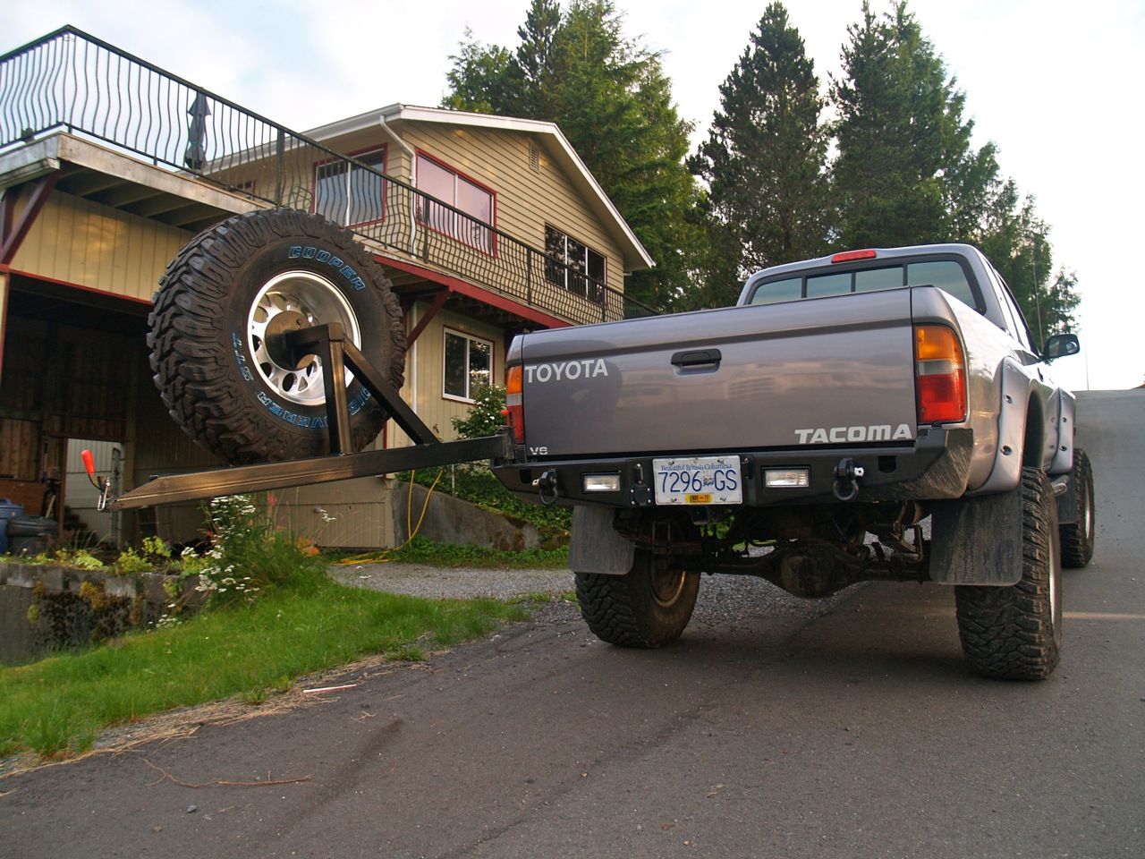 Relentless Fab. '96-2004 Tacoma Rear Plate Bumper | Tacoma World